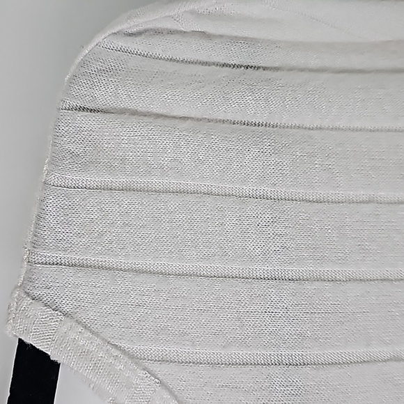 AS Crew Neck Balloon Sleeve Cream Colored Sweater Tunic Top Plus Size - Picture 4 of 11